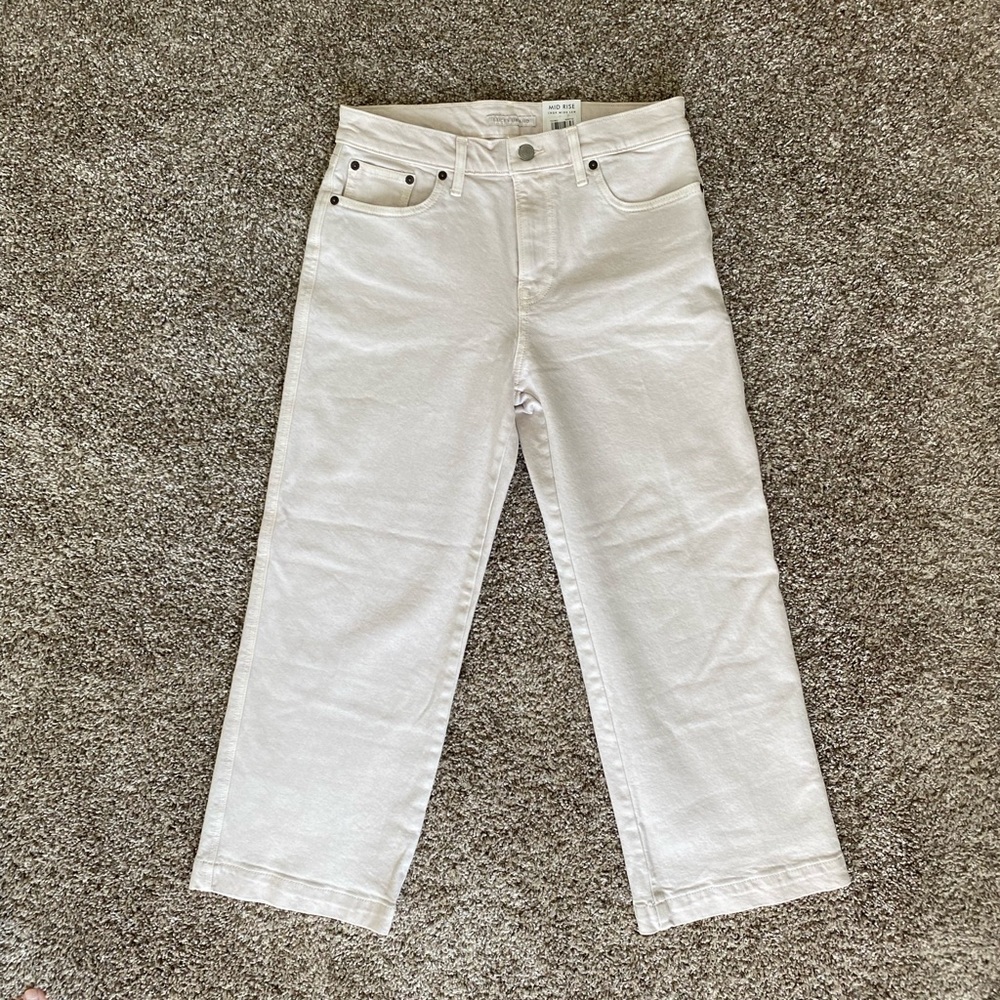 Lucky Brand Cream Jeans Size 4/27